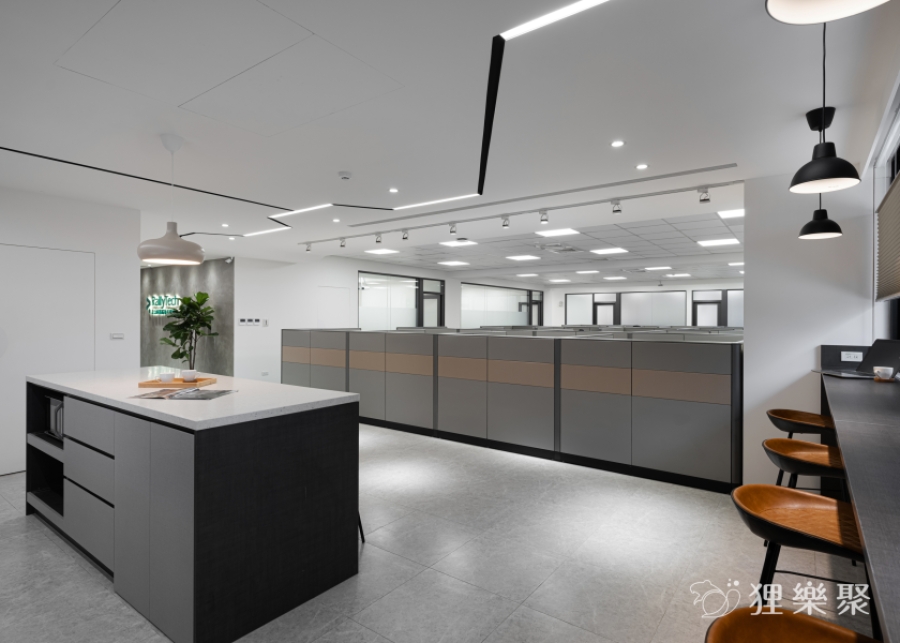 辦公室設計-現代科技簡約風│狸樂聚x商業空間