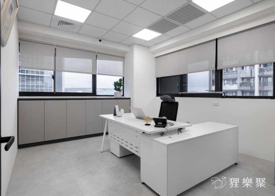 辦公室設計-現代科技簡約風│狸樂聚x商業空間